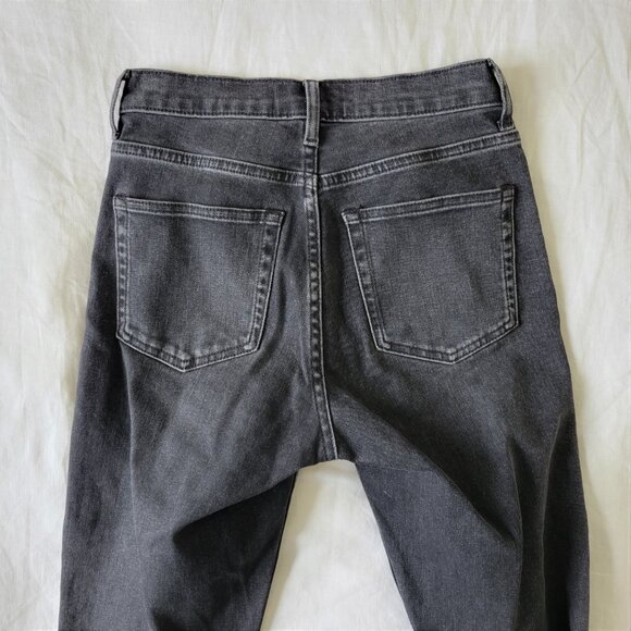 NWOT Everlane high rise jean in washed black - Picture 5 of 7